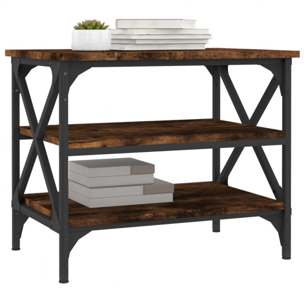 Mesa de apoio 55x38x45 cm derivados de madeira carvalho fumado M 4