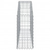 Cesto gabião arqueado 150x30x60/80 cm ferro galvanizado 4