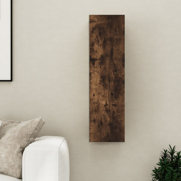Mueble para TV de pared color roble ahumado 30.5x30x110 cm M 5