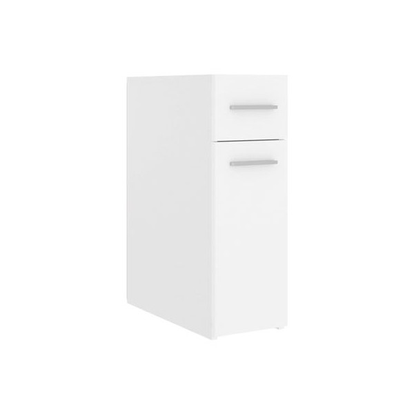 Armario de boticario madera contrachapada blanco 20x45.5x60 cm D