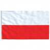 Mástil y bandera de Polonia aluminio 5.55 m 1
