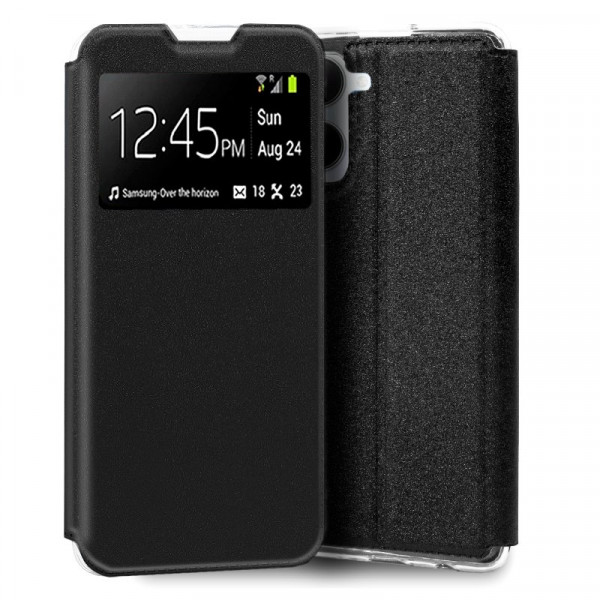Funda COOL Flip Cover para Realme 10 Liso Negro D