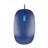 Rato com cabo ngs blue flame - óptico - 1000dpi - scroll + 2 botões - linhas ergonómicas - usb - azul 1