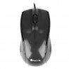 mouse com fio ngs black mist - óptico - 800dpi - 2 botões de rolagem - tamanho padrão - usb - cor preta 1