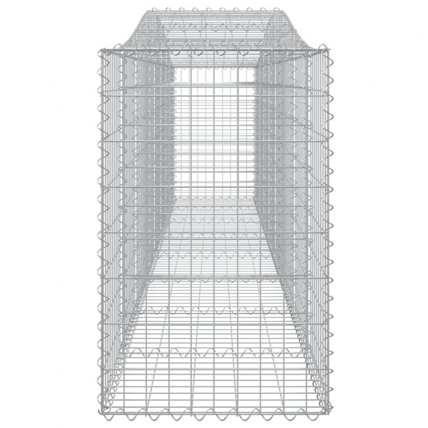 Cestos gabião arqueados 20pcs 400x50x80/100cm ferro galvanizado M 5