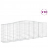 Cestos gabião arqueados 10pcs 400x50x120/140 ferro galvanizado 2