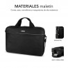 Maletín + ratón subblim para portátiles hasta 15.6" negro 3
