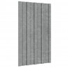 Panel para tejado acero galvanizado plata 12 unidades 80x45 cm 3