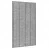 Panel para tejado acero galvanizado plata 12 unidades 80x45 cm 4
