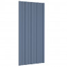 Panel para tejado acero galvanizado gris 36 unidades 100x45 cm 3