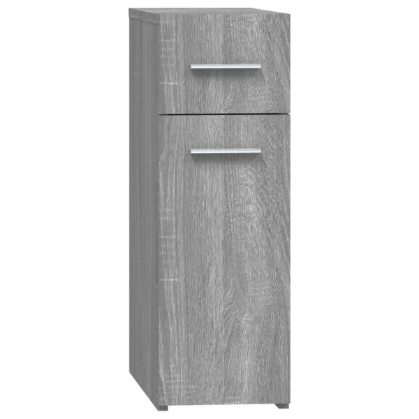 Armario botiquín madera contrachapada gris Sonoma 20x45.5x60cm M 2