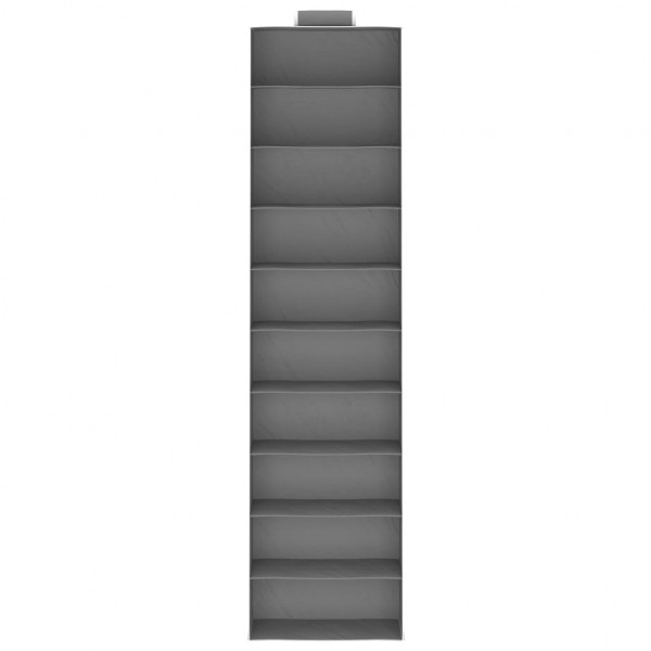 Arrumação suspensa para armário 10 compartimentos 2 pcs tecido M 4