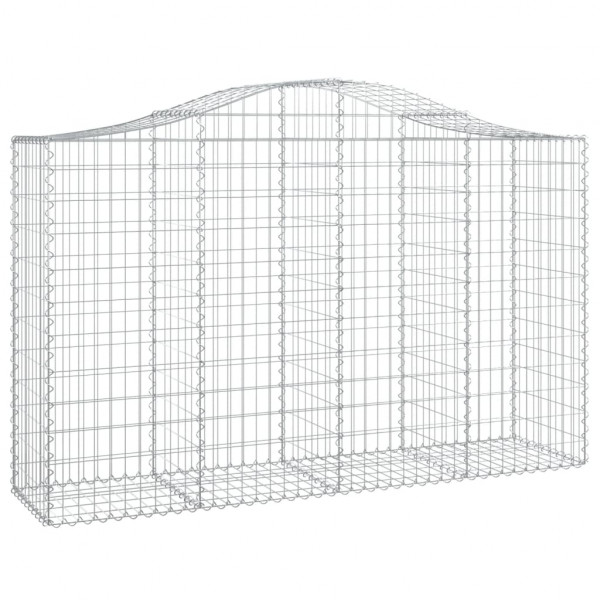 Cestos gabião arqueados 30pcs 200x50x120/140 ferro galvanizado M 3