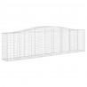 Cesto gabião arqueado 400x50x100/120 cm ferro galvanizado 2