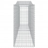 Cesto gabião arqueado 400x50x100/120 cm ferro galvanizado 4