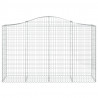 Cestos gabião arqueados 20pcs 200x50x120/140 ferro galvanizado 4