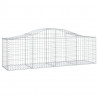 Cestos gabião arqueados 30pcs 200x50x60/80 cm ferro galvanizado 3