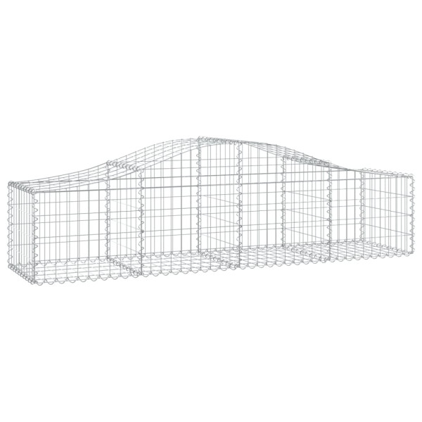Cestos gabião arqueados 50pcs 200x50x40/60 cm ferro galvanizado M 3