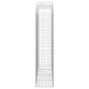 Cestos gabião arqueados 13 pcs 200x50x220/240 ferro galvanizado 5