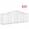 Cestos gabião arqueados 25pcs 200x30x60/80 cm ferro galvanizado 2
