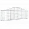 Cestos gabião arqueados 25pcs 200x30x60/80 cm ferro galvanizado 3