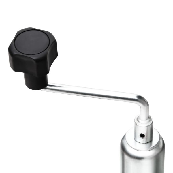 Rueda jockey para remolque 48 mm acero galvanizado M 4