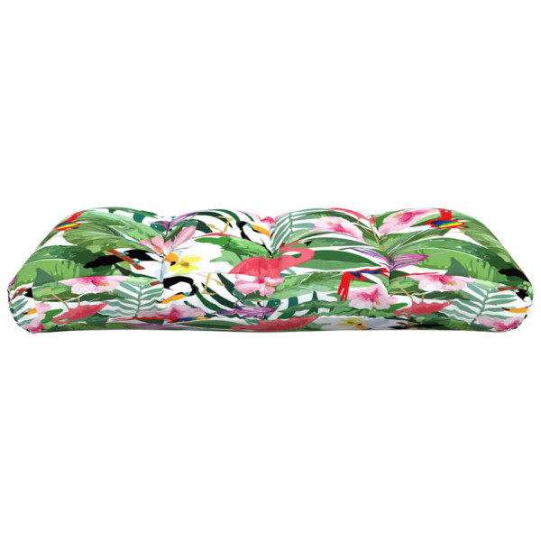 Almofadas para sofá de paletes 2 peças tecido multicolorido M 4