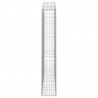 Cestos gabião arqueados 3pcs 200x30x180/200cm ferro galvanizado 5