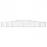 Cestos gabião arqueados 25pcs 400x50x40/60 cm ferro galvanizado 4