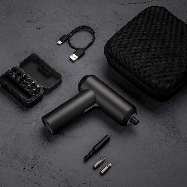 Chave de fenda Inalámbrico XIAOMI Minha chave de fenda sem fio preto M 3