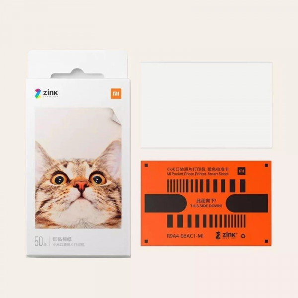 Pack 20 unidades papel fotográfico xiaomi mi portable photo printer paper M 2