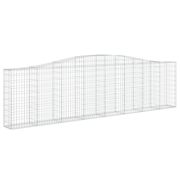Cestos gabião arqueados 20 pcs 400x30x100/120 ferro galvanizado M 3