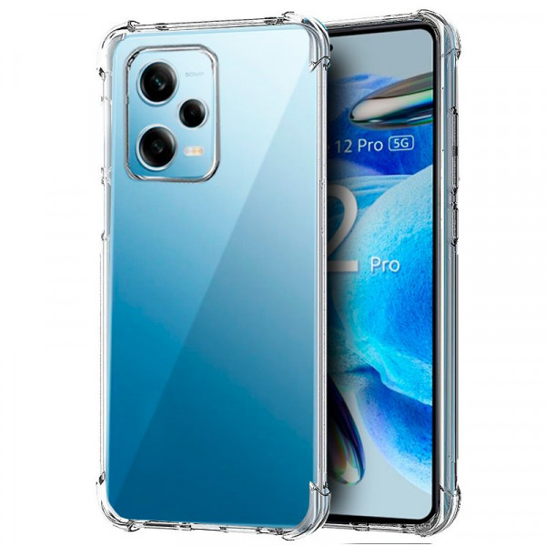 Carcasa COOL para Xiaomi Redmi Note 12 Pro 5G AntiShock Transparente D