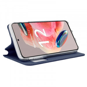 Fundação COOL Capa de Flip para Xiaomi Redmi Nota 12 Lise azul H