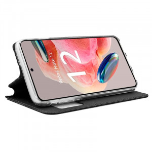 Fundação COOL Capa de Flip para Xiaomi Redmi Nota 12 Lise preto H