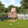 Parque infantil de exterior madera maciza Douglas 1