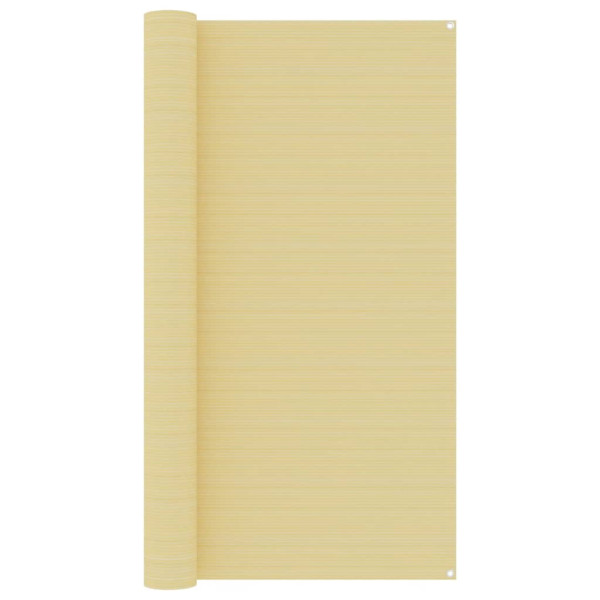 Alfombra para tienda de campaña beige 200x300 cm D