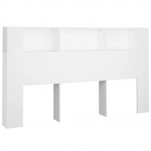 Armário de cabeceira 180x18.5x104.5 cm branco H