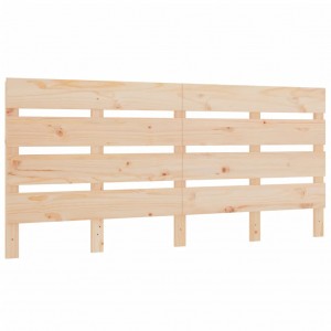 Cabecero de cama madera maciza de pino 180x3x80 cm H