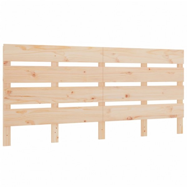 Cabecero de cama madera maciza de pino 180x3x80 cm M 2