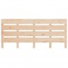 Cabeceira de cama 180x3x80 cm madeira de pinho maciça 4