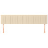 Cabeceros 2 unidades de tela color crema 90x5x78/88 cm 3