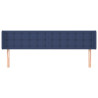 Cabecero de tela azul 183x16x78/88 cm 3