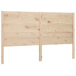 Cabeceira de cama 166x4x100 cm pinho maciço H