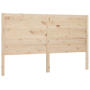 Cabecero madera maciza de pino 166x4x100 cm H