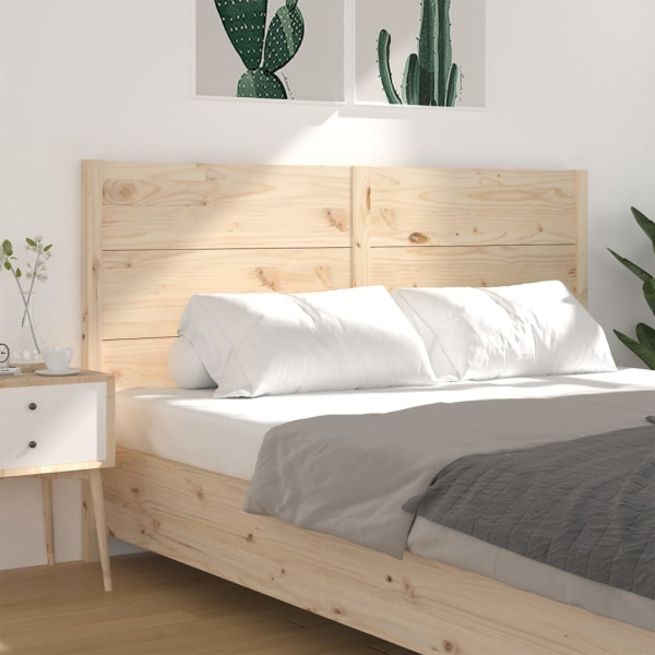 Cabecero madera maciza de pino 166x4x100 cm M 4
