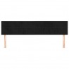 Cabeceira de cama 2 pcs veludo 90x5x78/88 cm preto 3