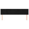 Cabeceira de cama 2 pcs veludo 90x5x78/88 cm preto 3