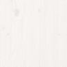 Cabecero de cama madera maciza de pino blanco 155.5x4x100 cm 5