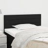 Cabeceira de cama tecido 80x5x78/88 cm preto 1